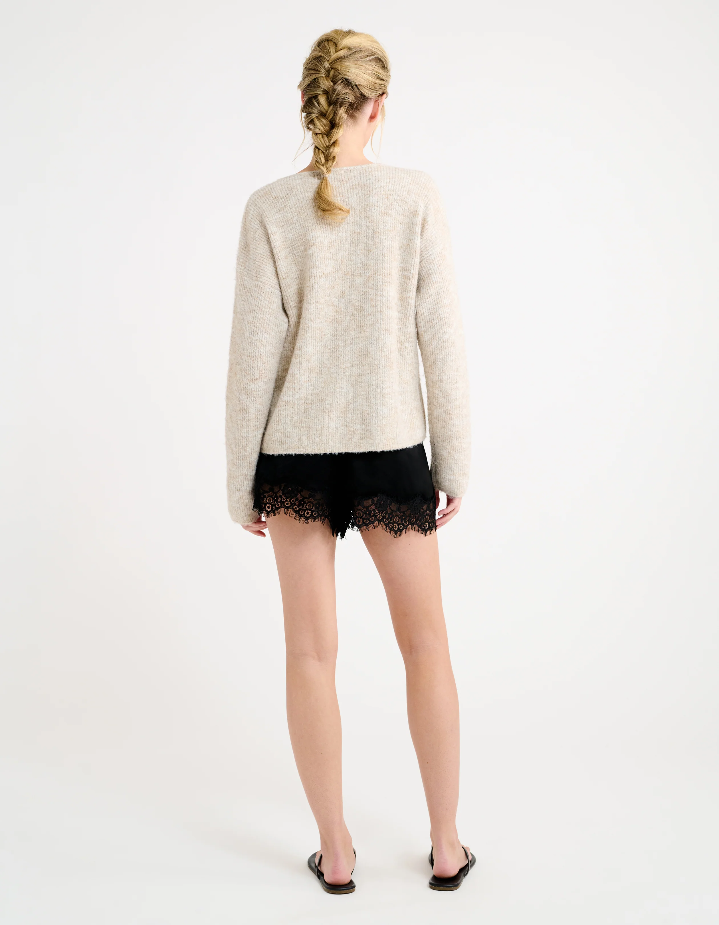 Newport Cardigan | Oatmeal Heather - Image 7