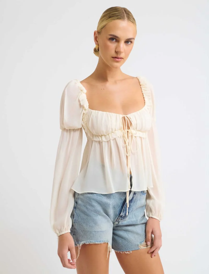 Only You Top | Ivory - Image 4