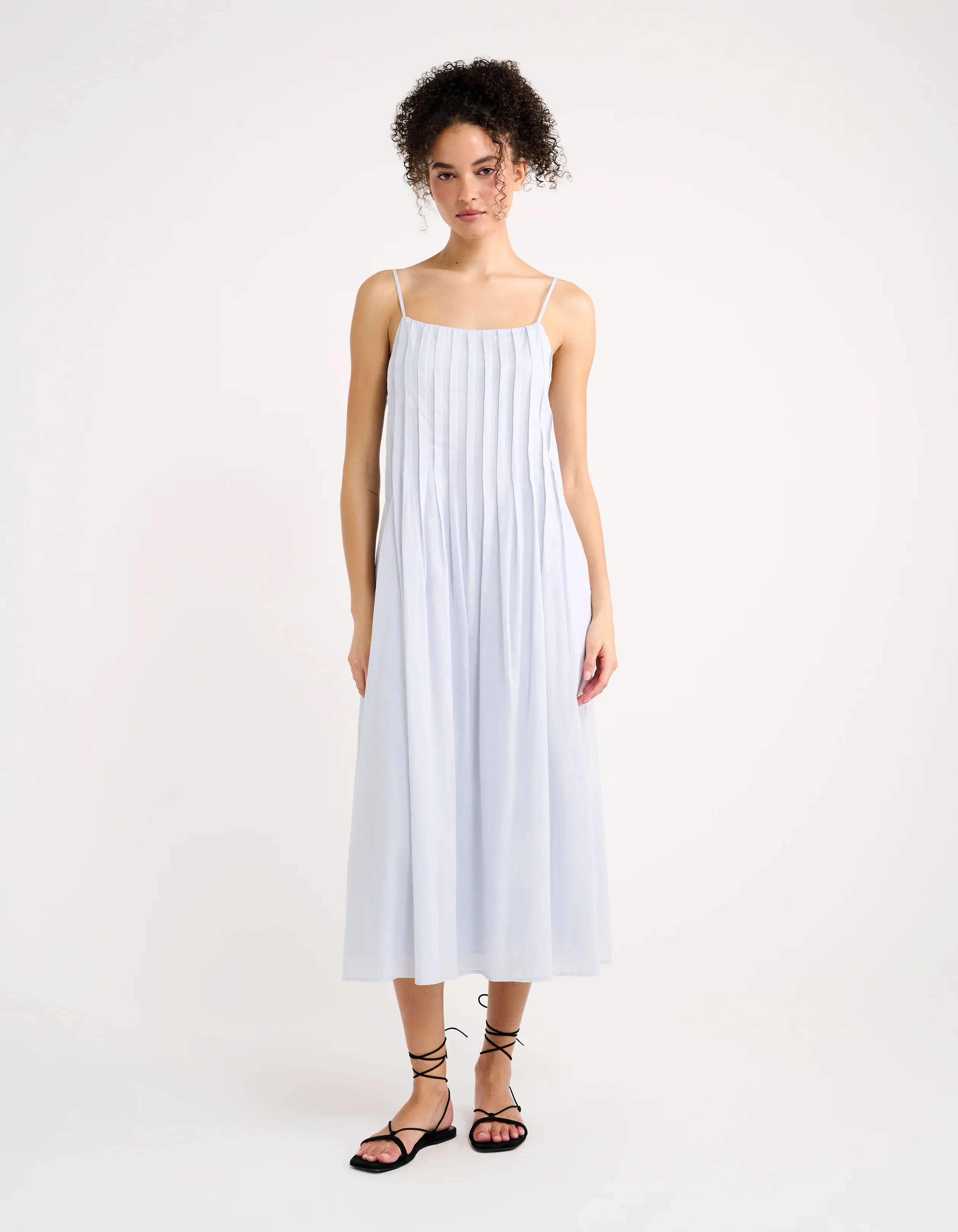 Poolside Midi Dress | Cornflower Blue - Image 3