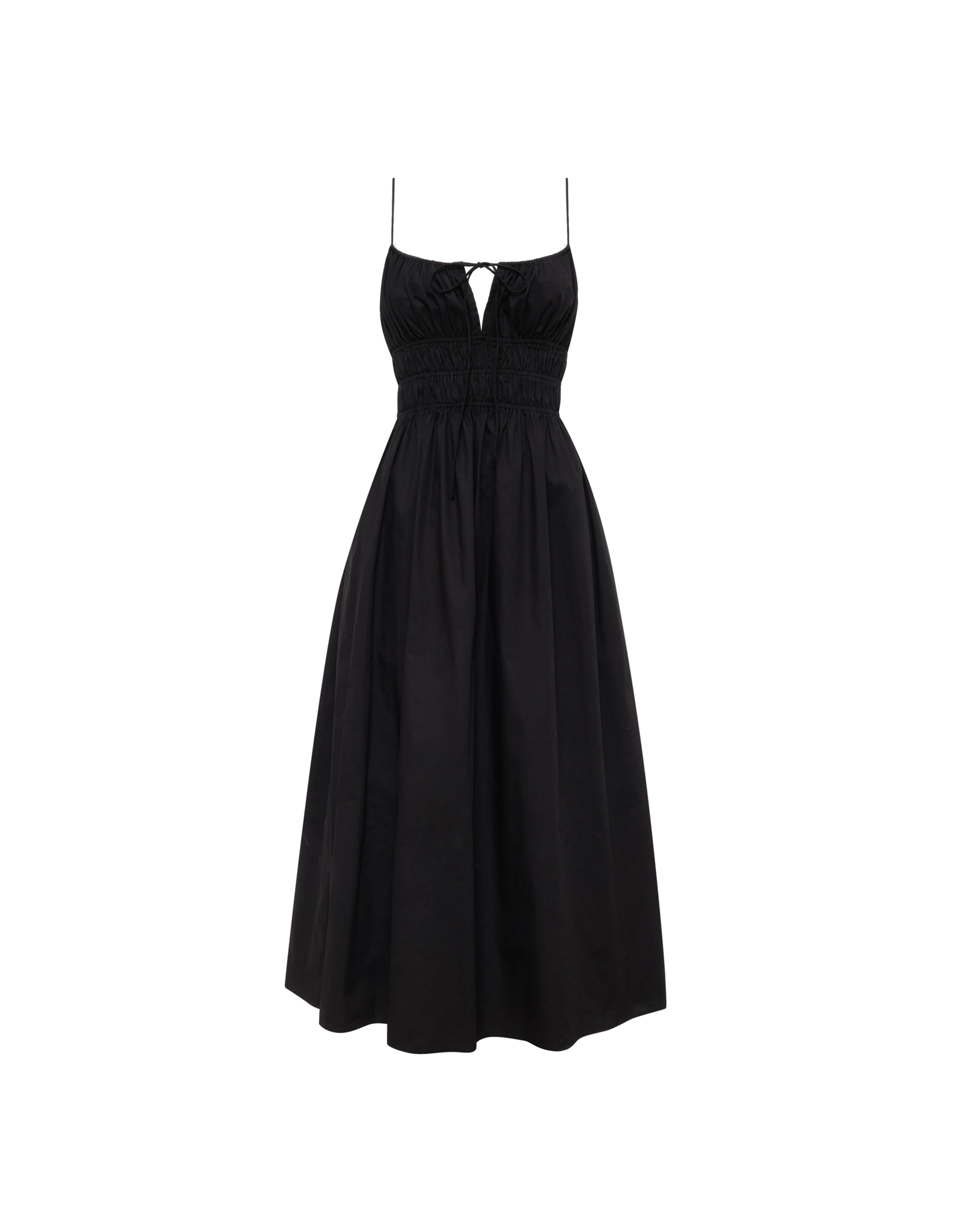 Positano Midi Dress | Black - Image 7
