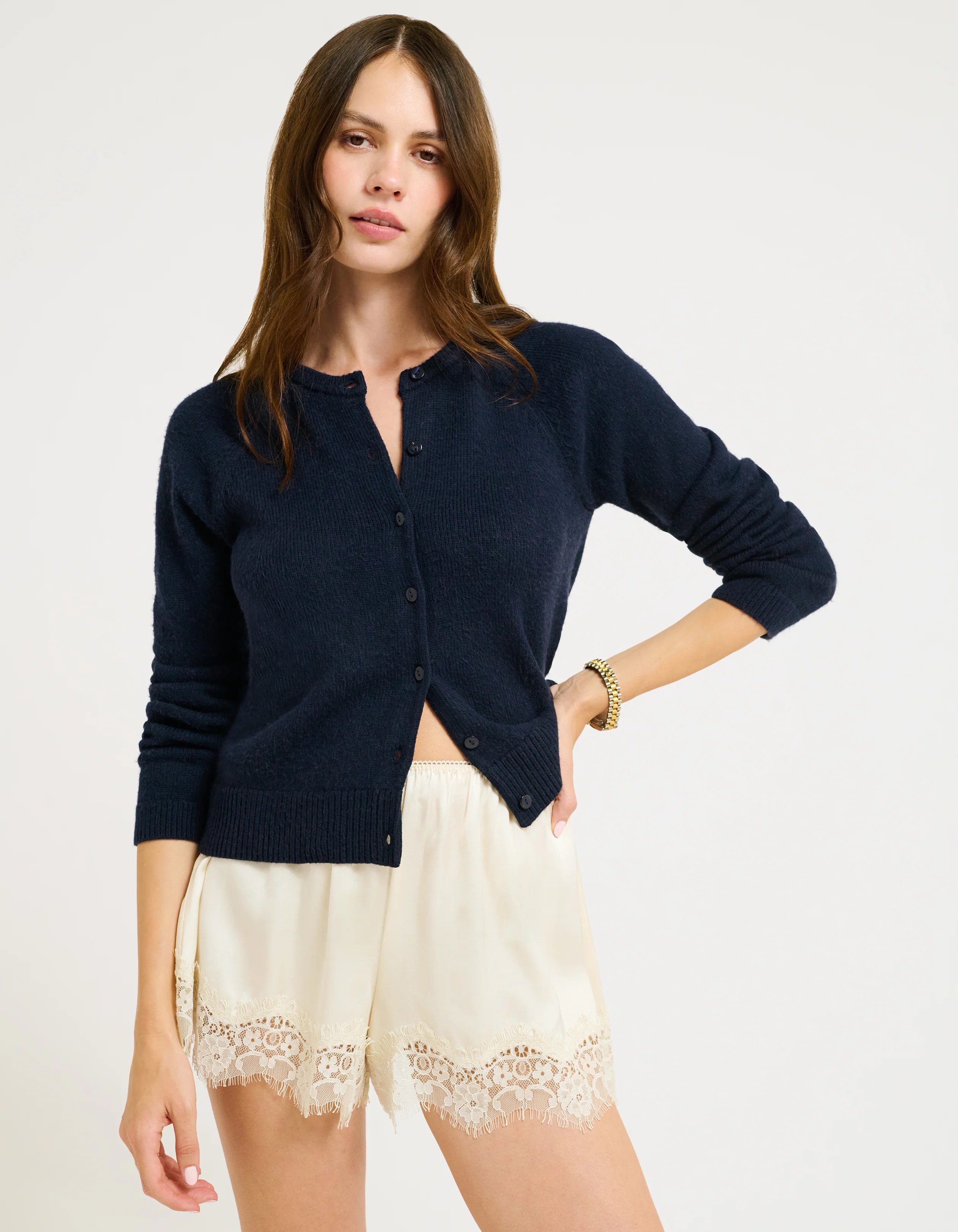 Seabrook Cardigan | Navy - Image 3