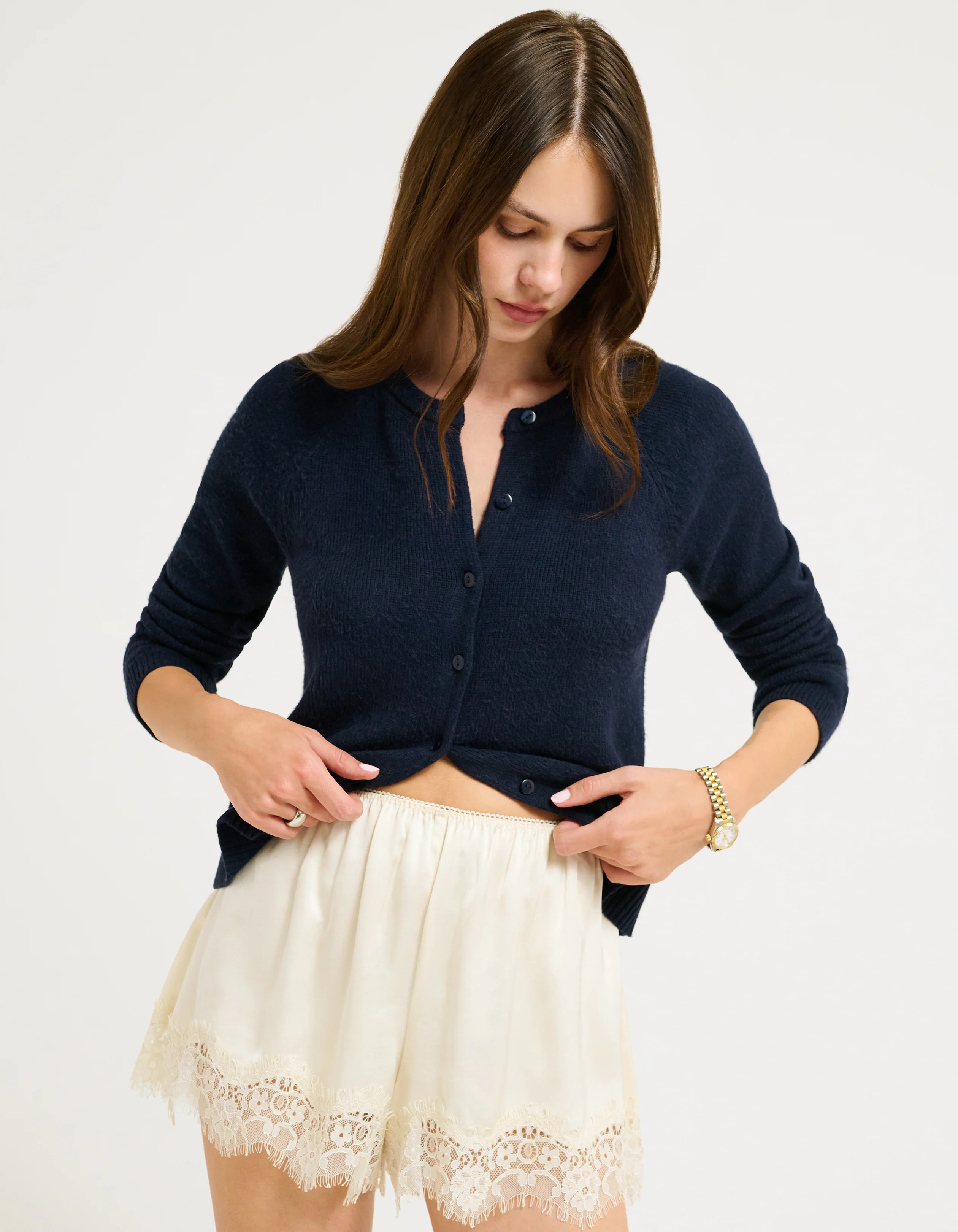 Seabrook Cardigan | Navy - Image 4