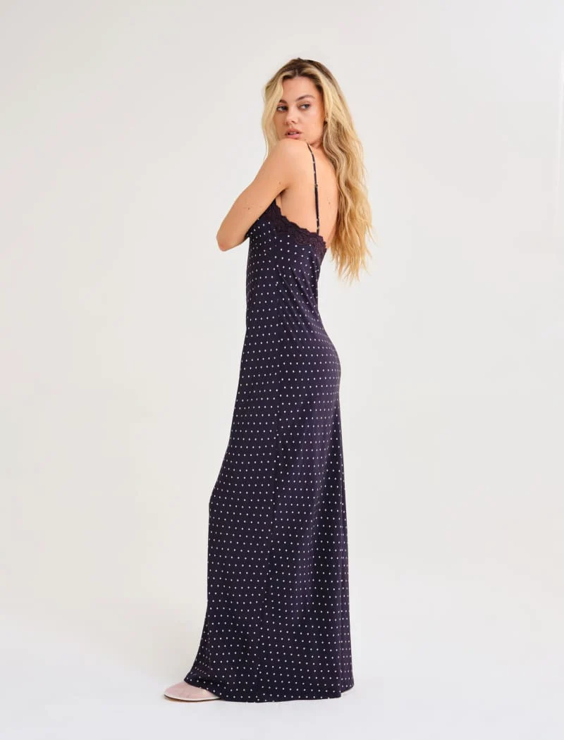 Sinatra Maxi Dress | Coastal Dot - Image 3