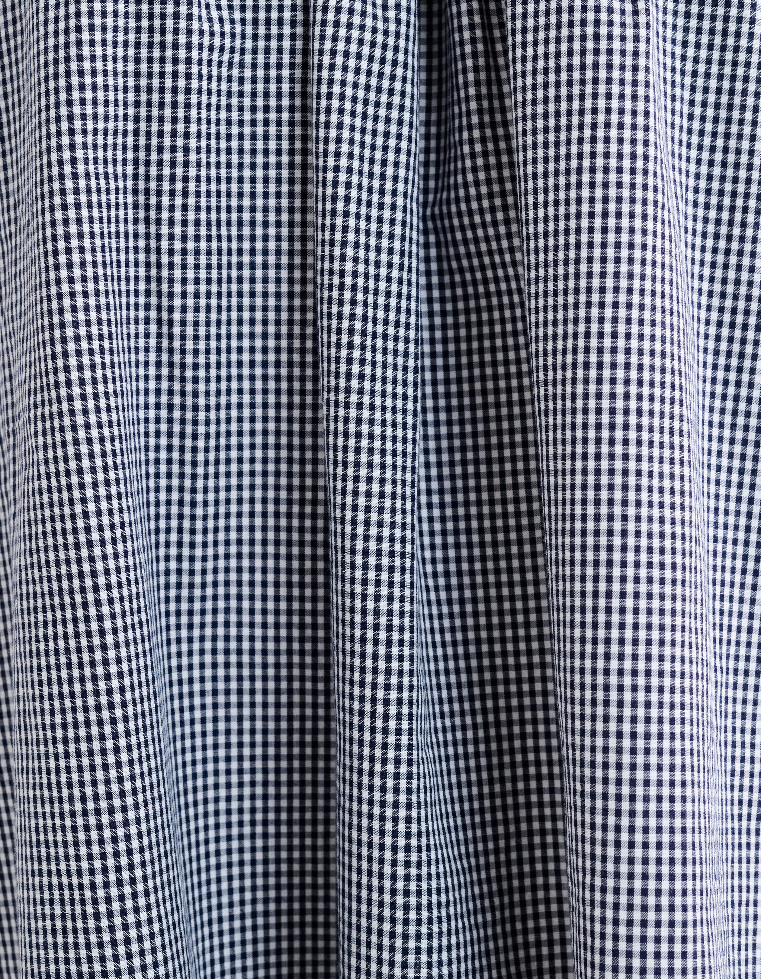 Slowtide Mini Dress | Navy Gingham - Image 6