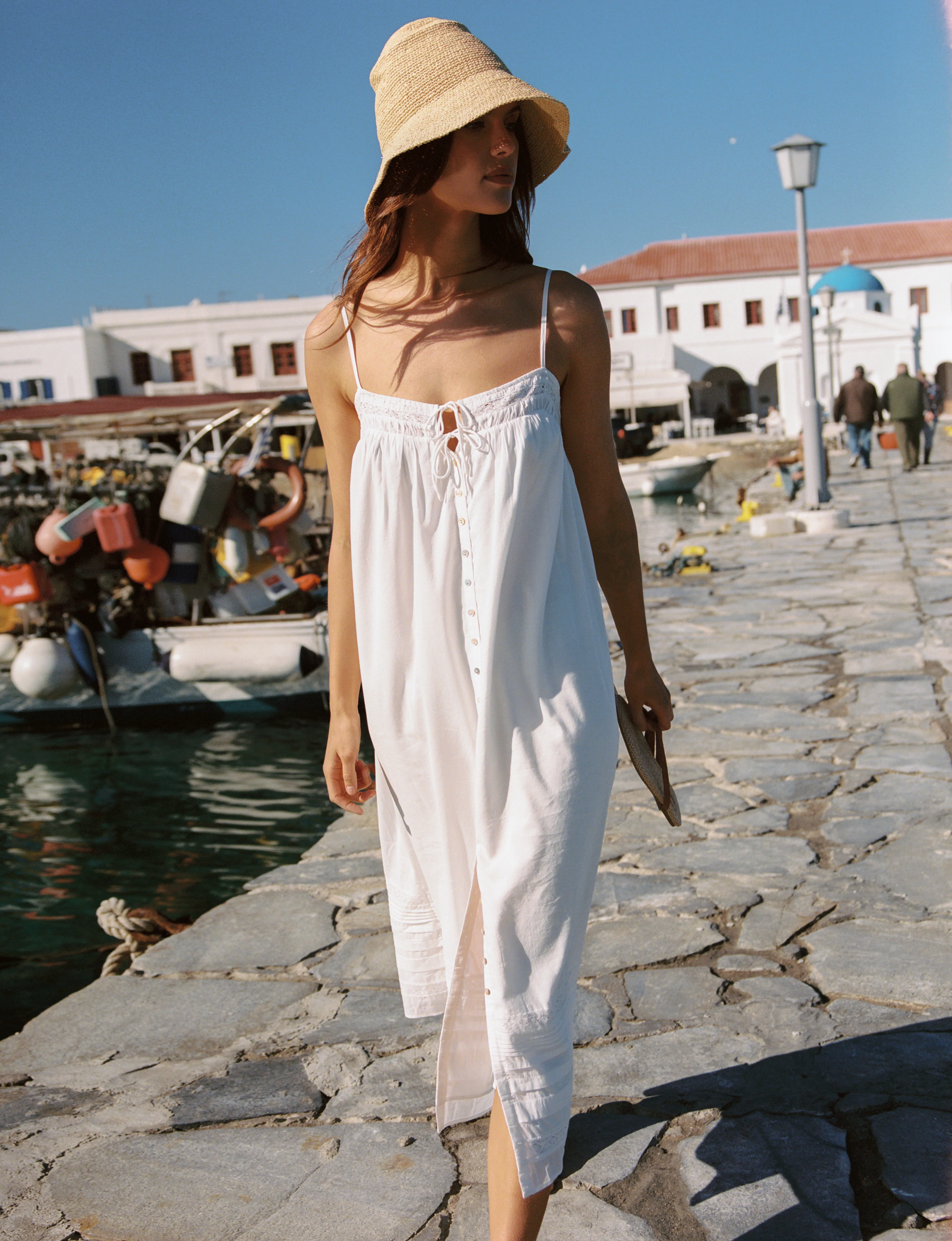 Sunvale Midi Dress | White - Image 8
