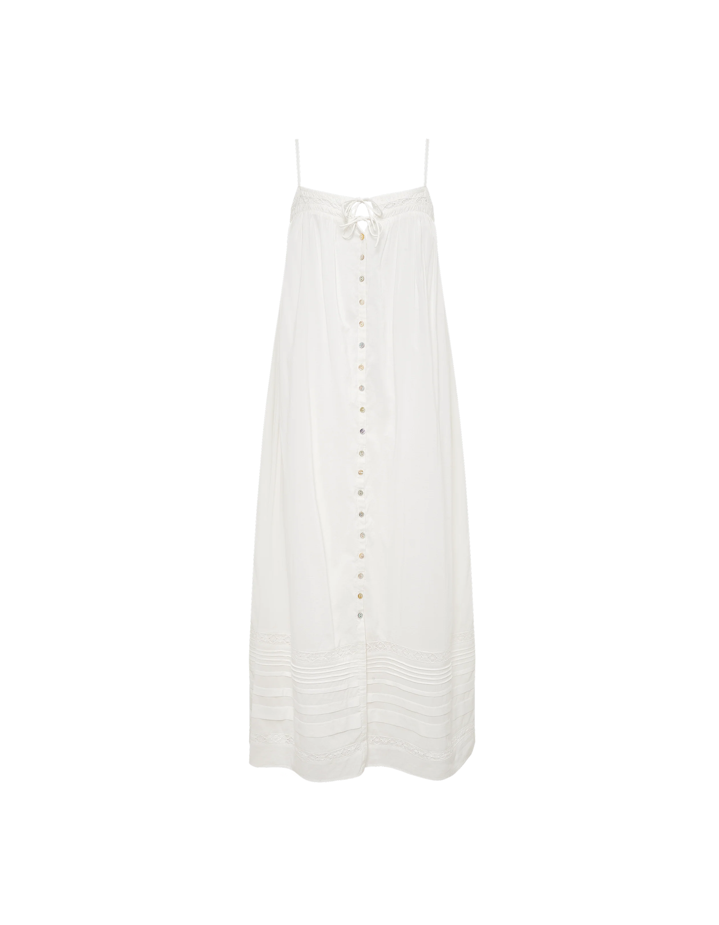 Sunvale Midi Dress | White - Image 9