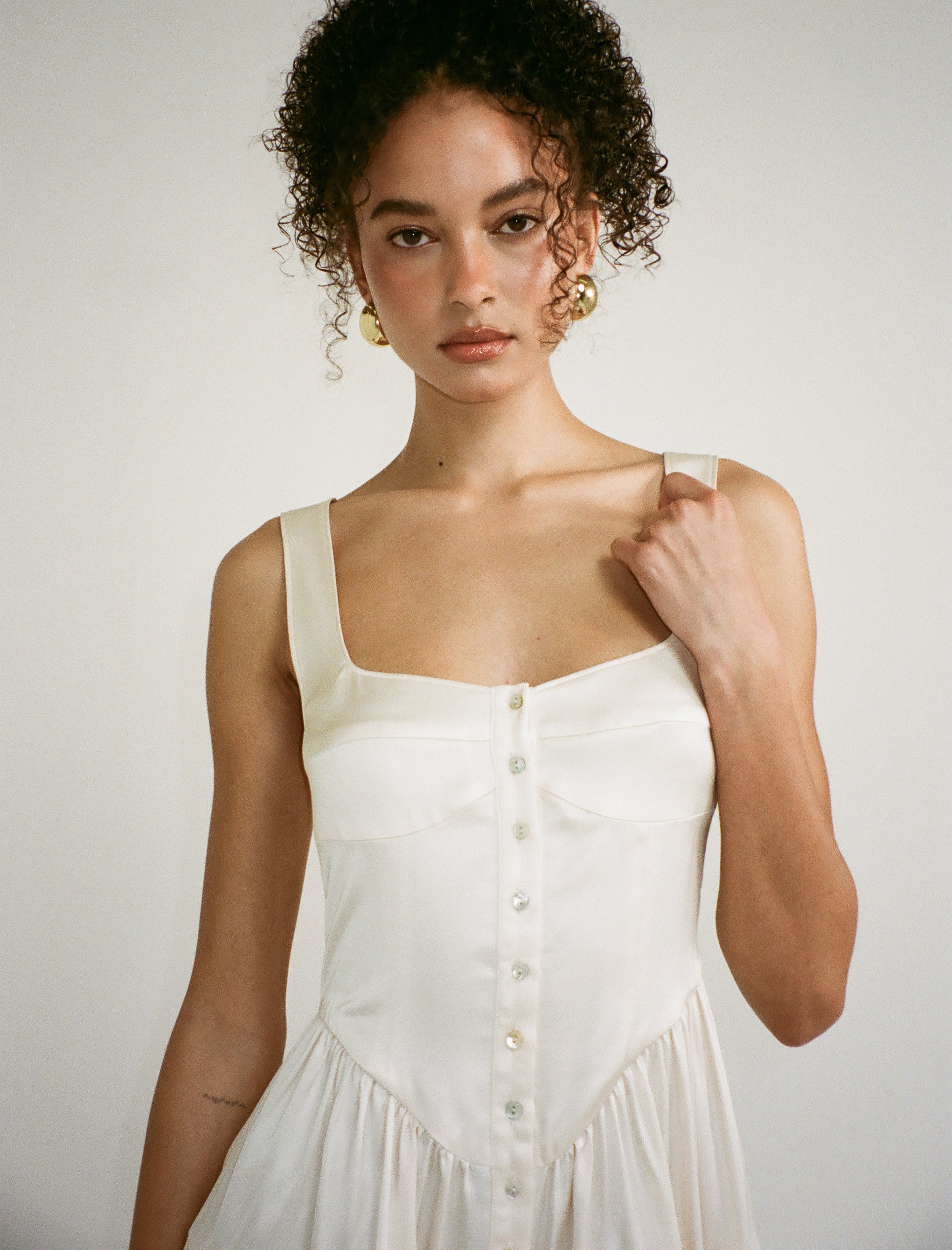 Sunwashed Romper | Ivory - Image 7