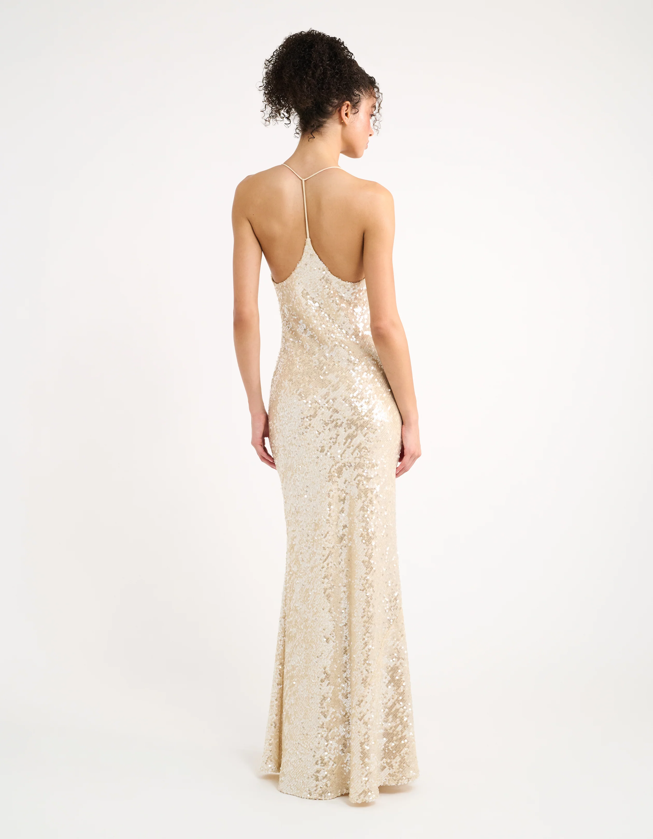 Supernova Maxi Dress | Champagne - Image 4