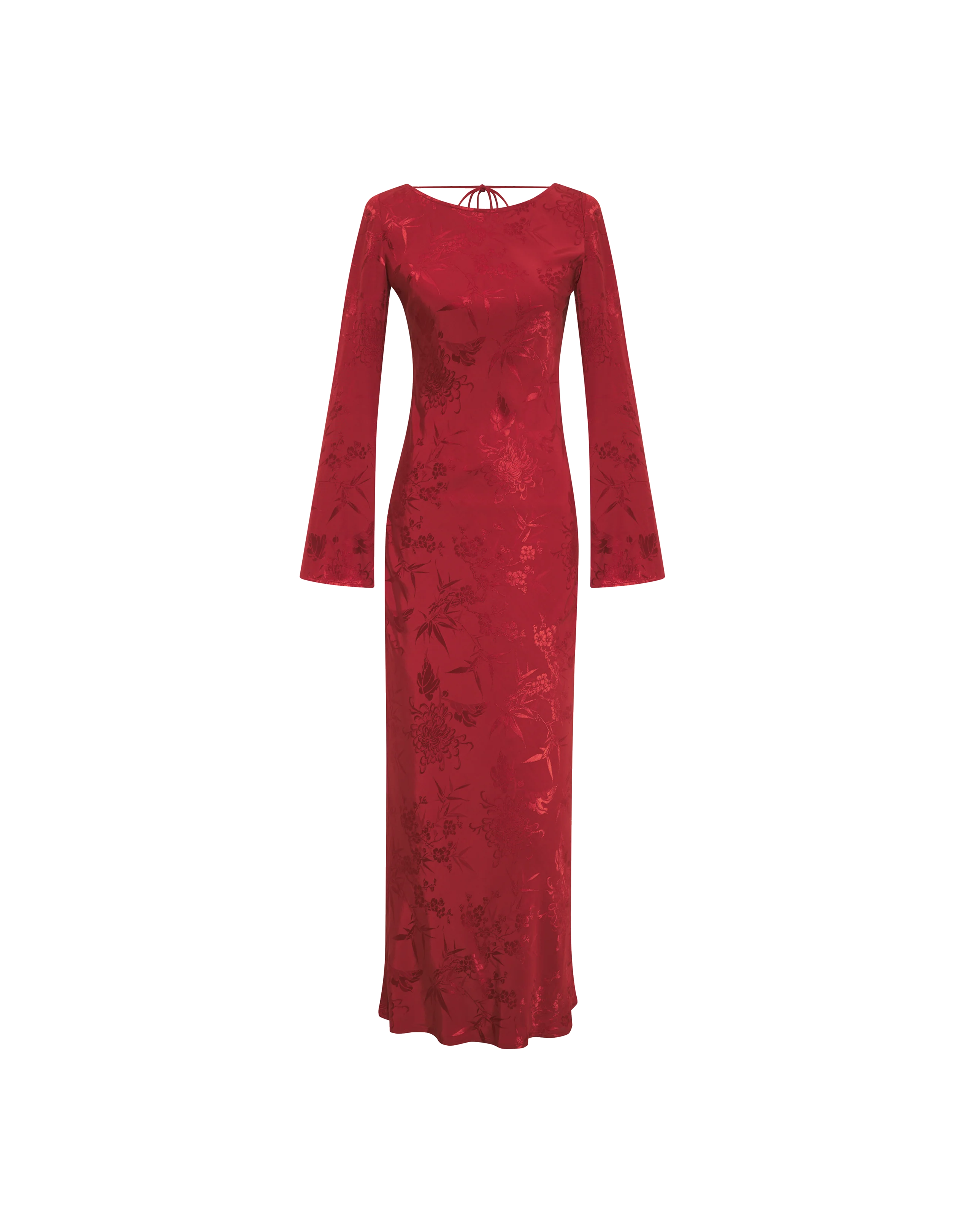 Sweet Talker Maxi Dress | Cinnamon Jacquard - Image 8