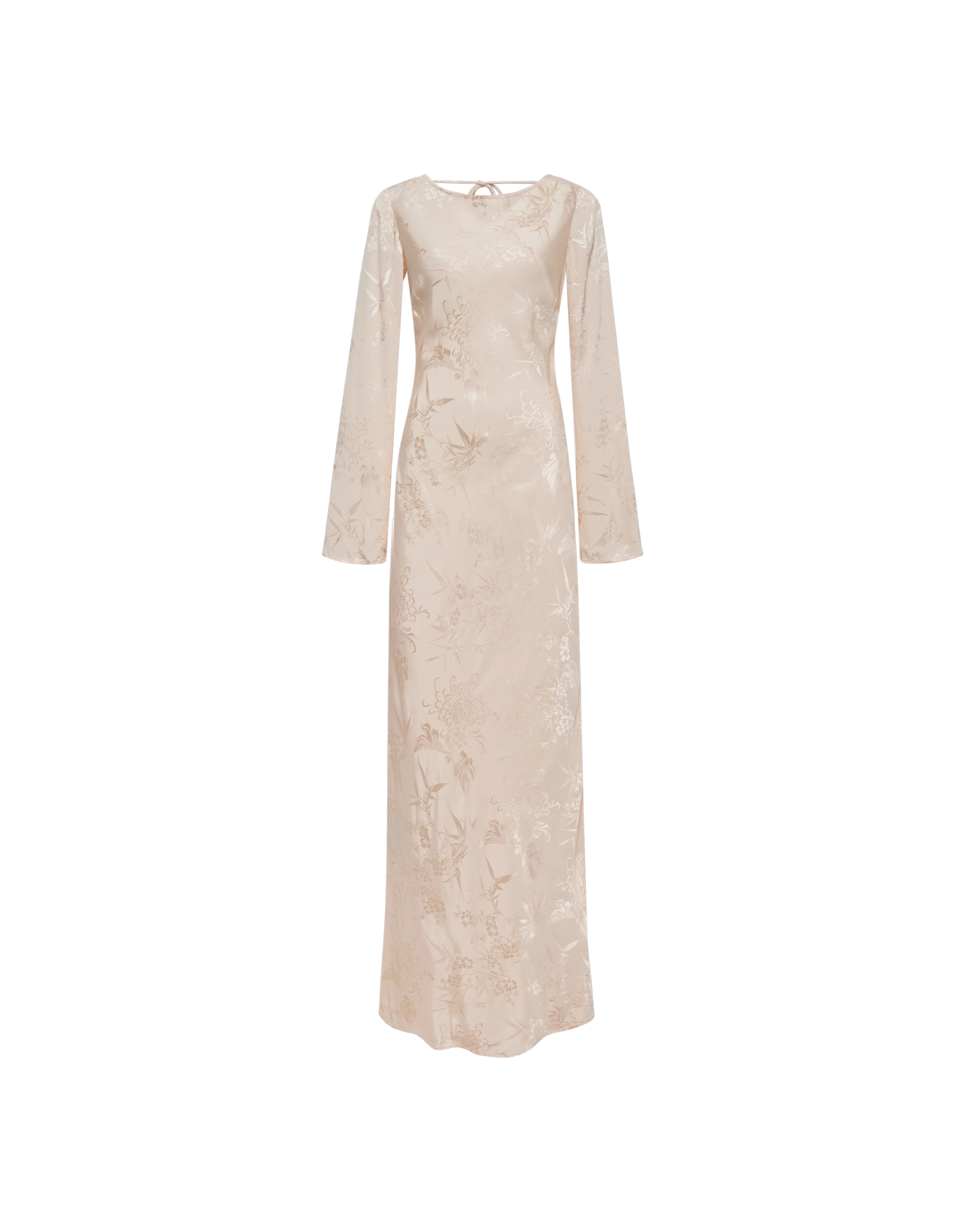 Sweet Talker Maxi Dress | Ivory Jacquard - Image 8