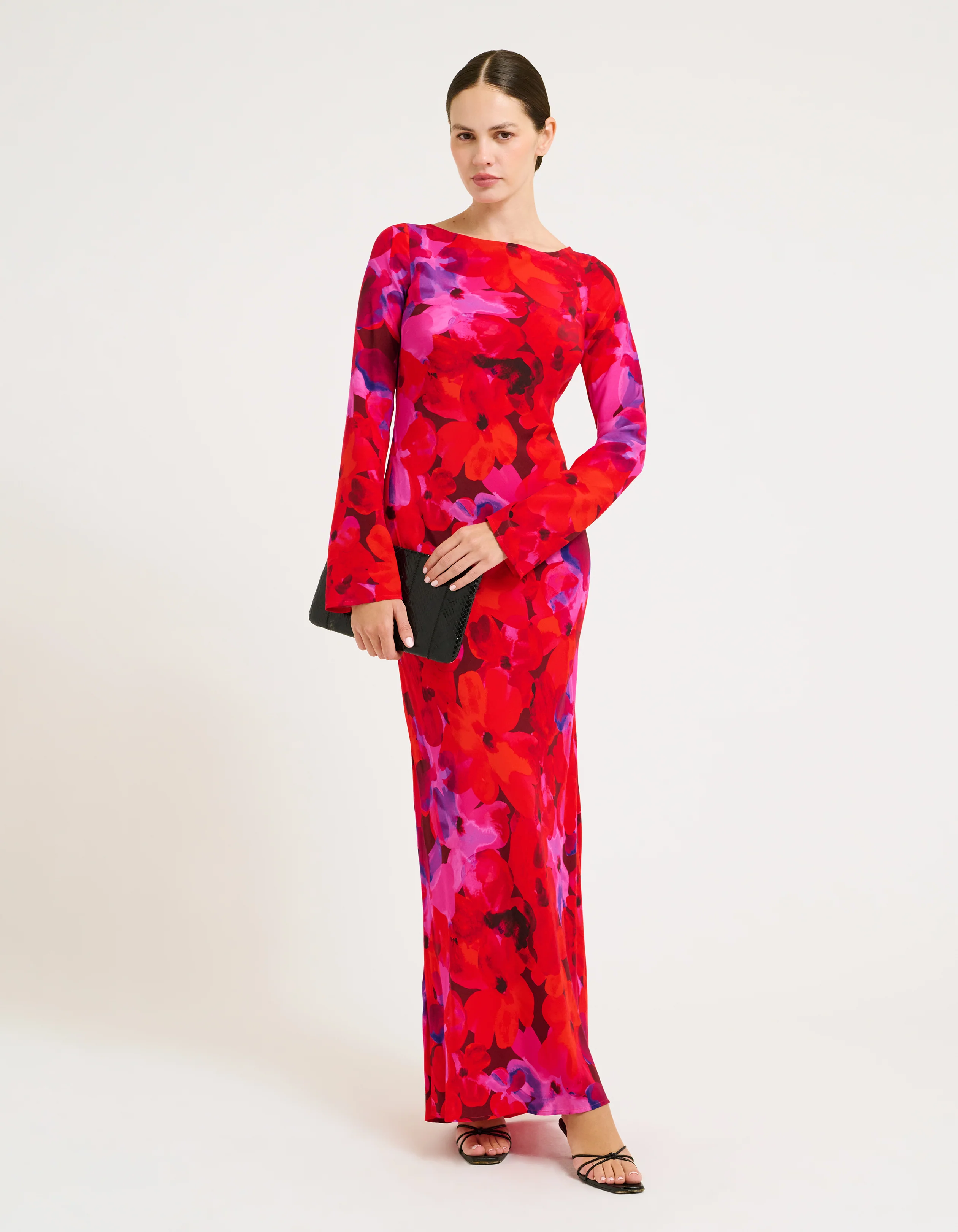 Sweet Talker Maxi Dress | Watercolor Pansy - Image 5