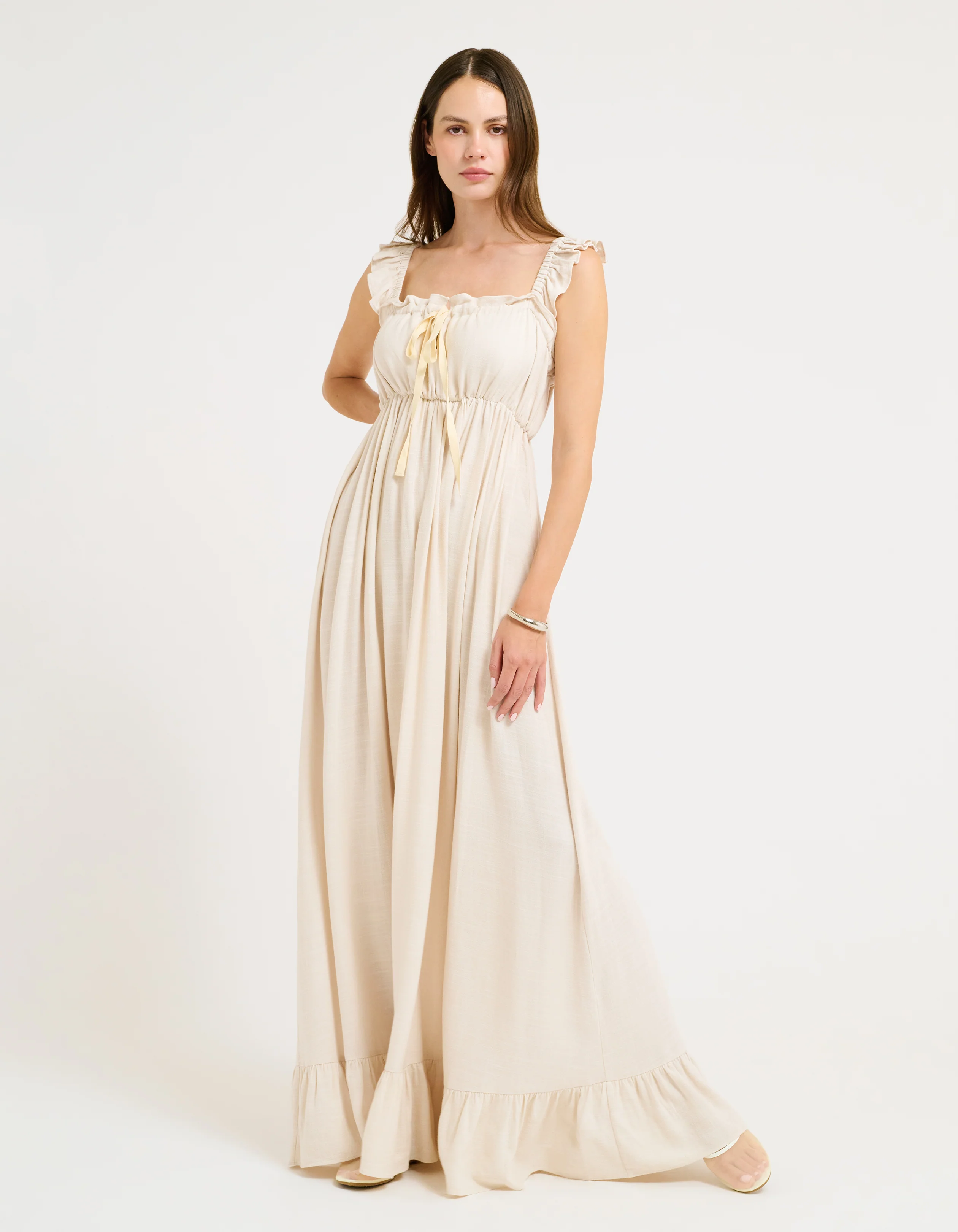 Tall Grass Maxi Dress | Natural - Image 3