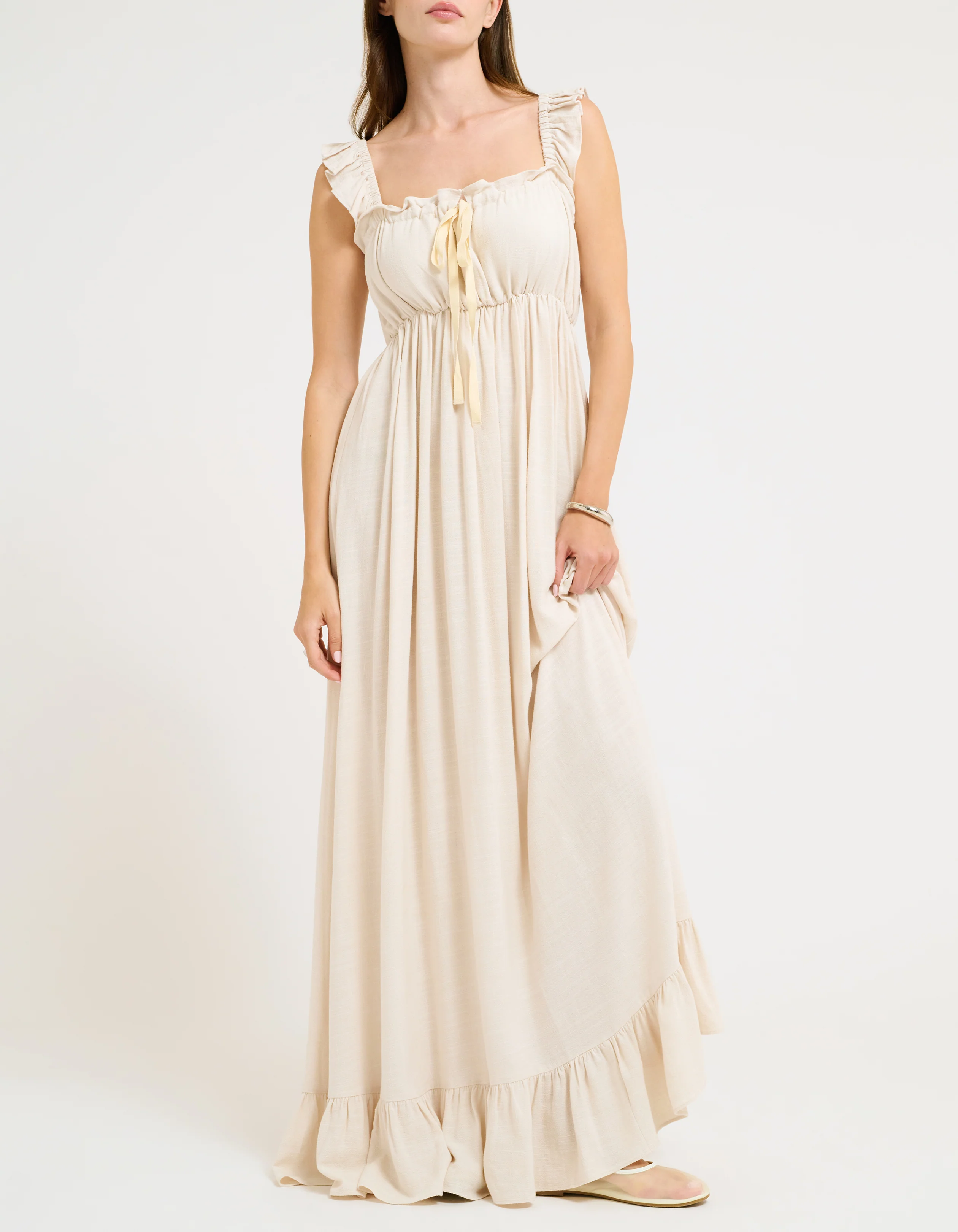 Tall Grass Maxi Dress | Natural - Image 5