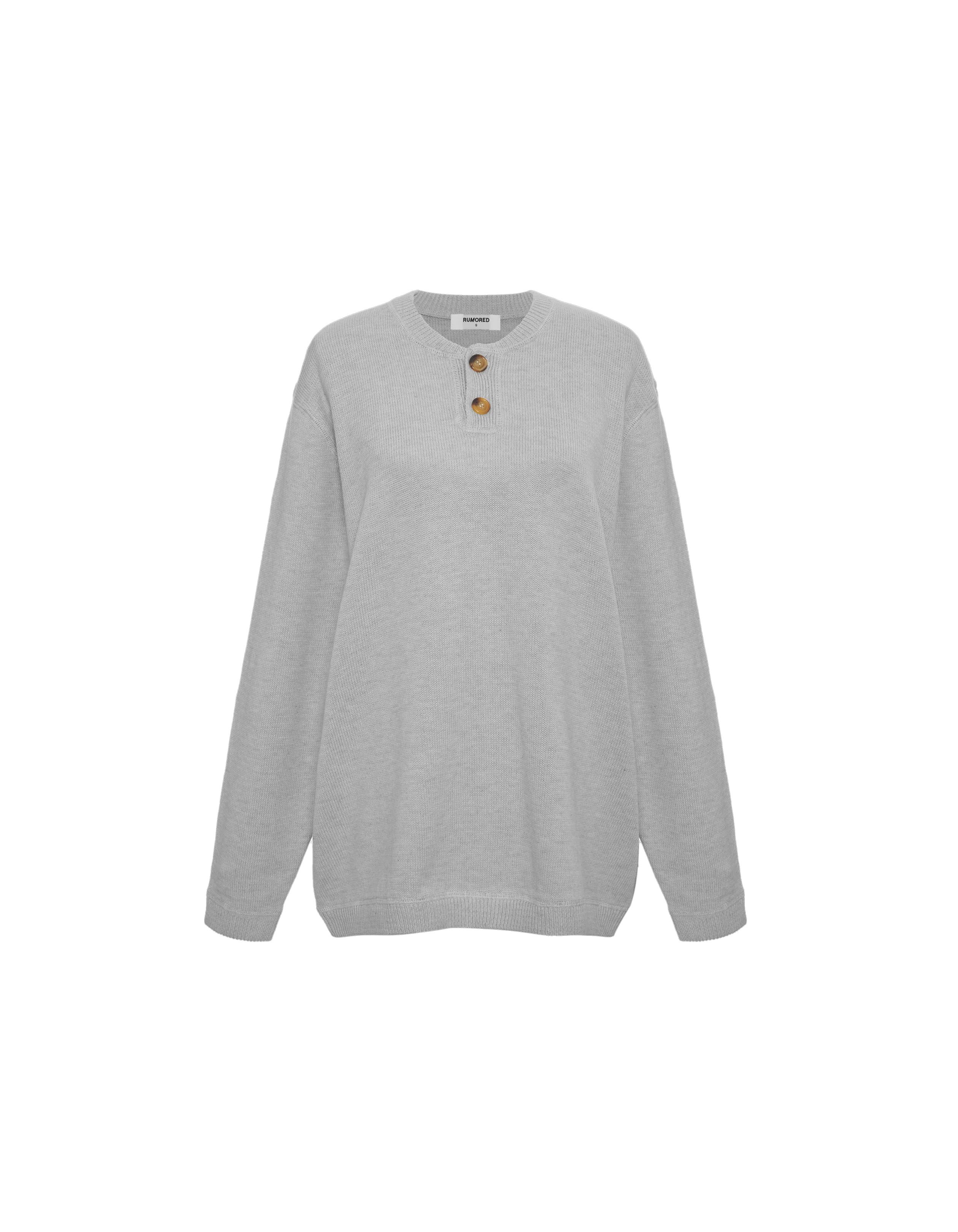 Varsity Henley | Light Heather Gray - Image 8