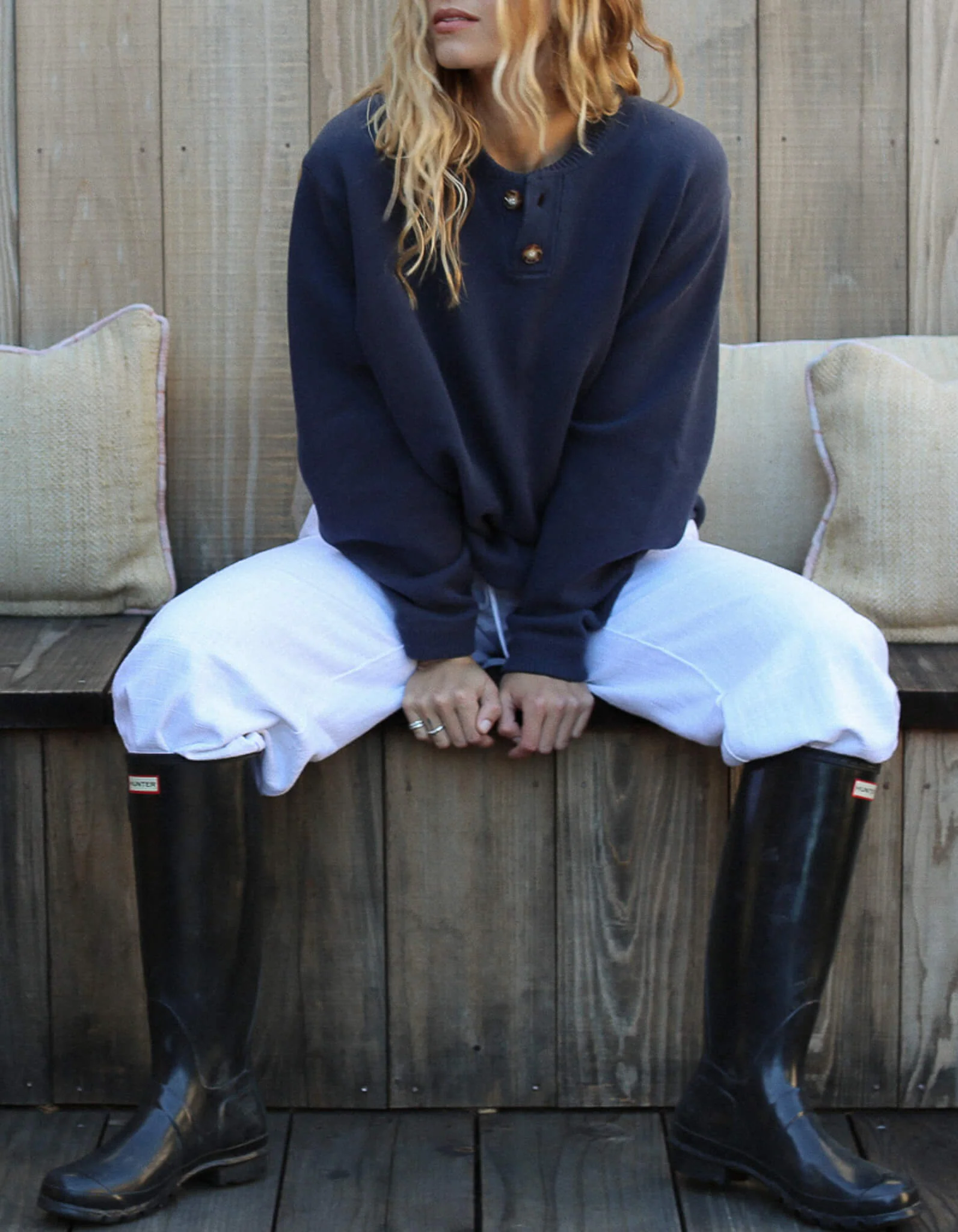 Varsity Henley | Navy - Image 8