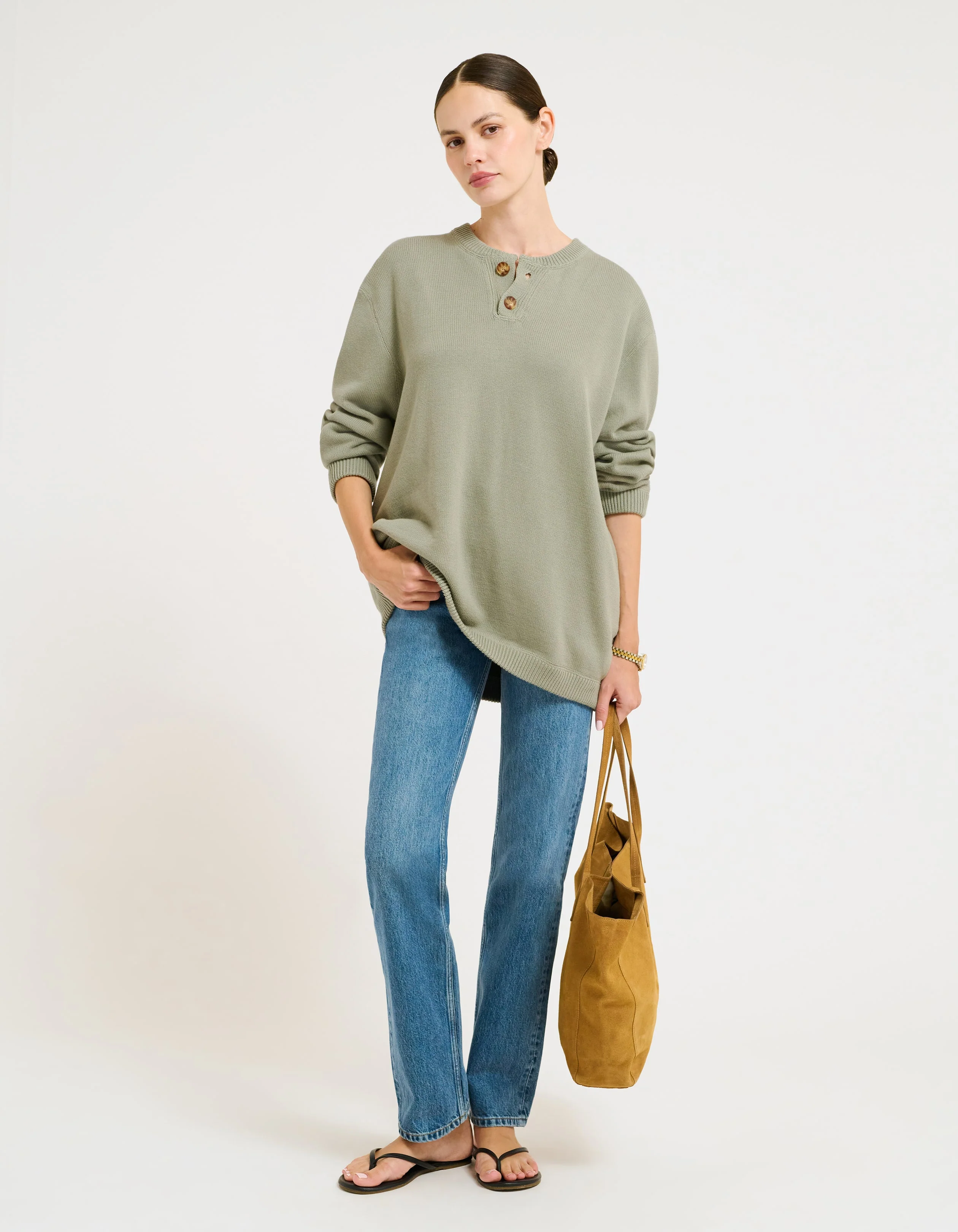 Varsity Henley | Sandstone - Image 5
