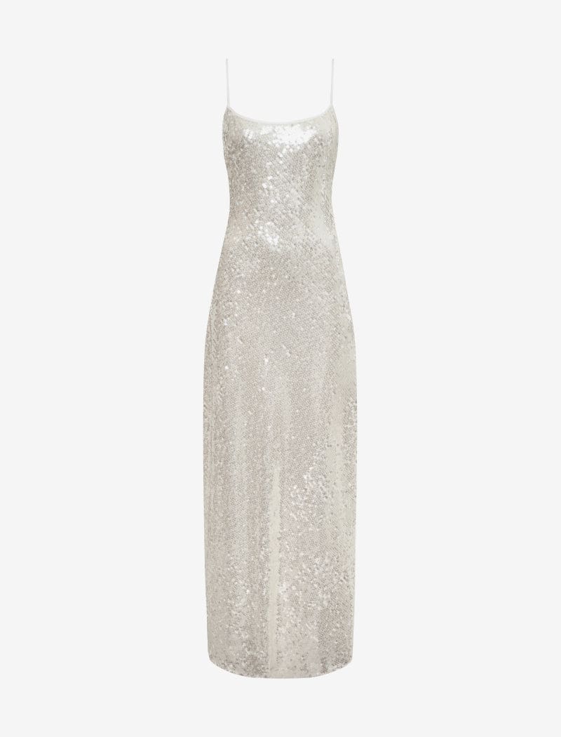 Vintage Slip Maxi Dress | Prosecco - Image 6