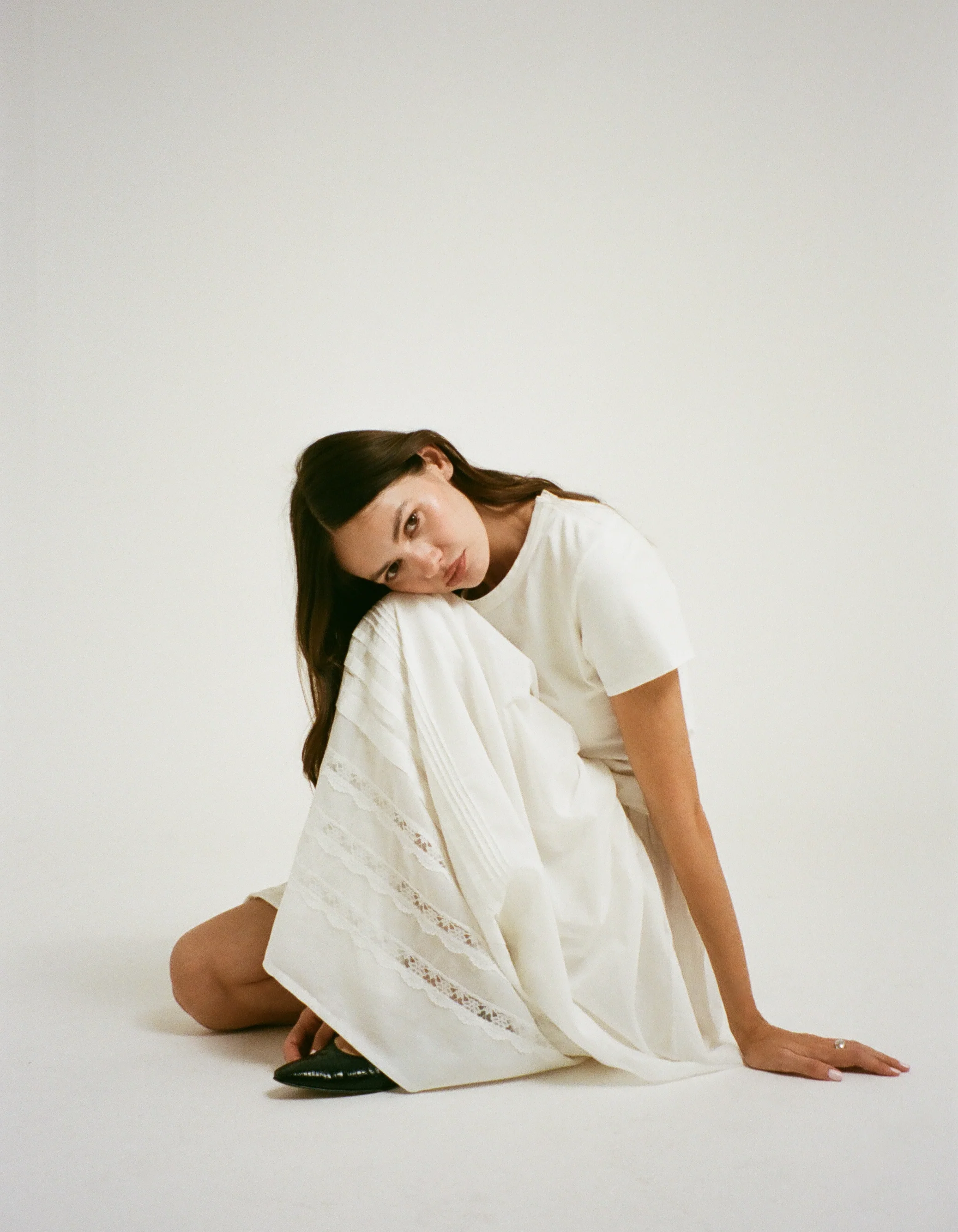 Wildflower Maxi Skirt | White - Image 5