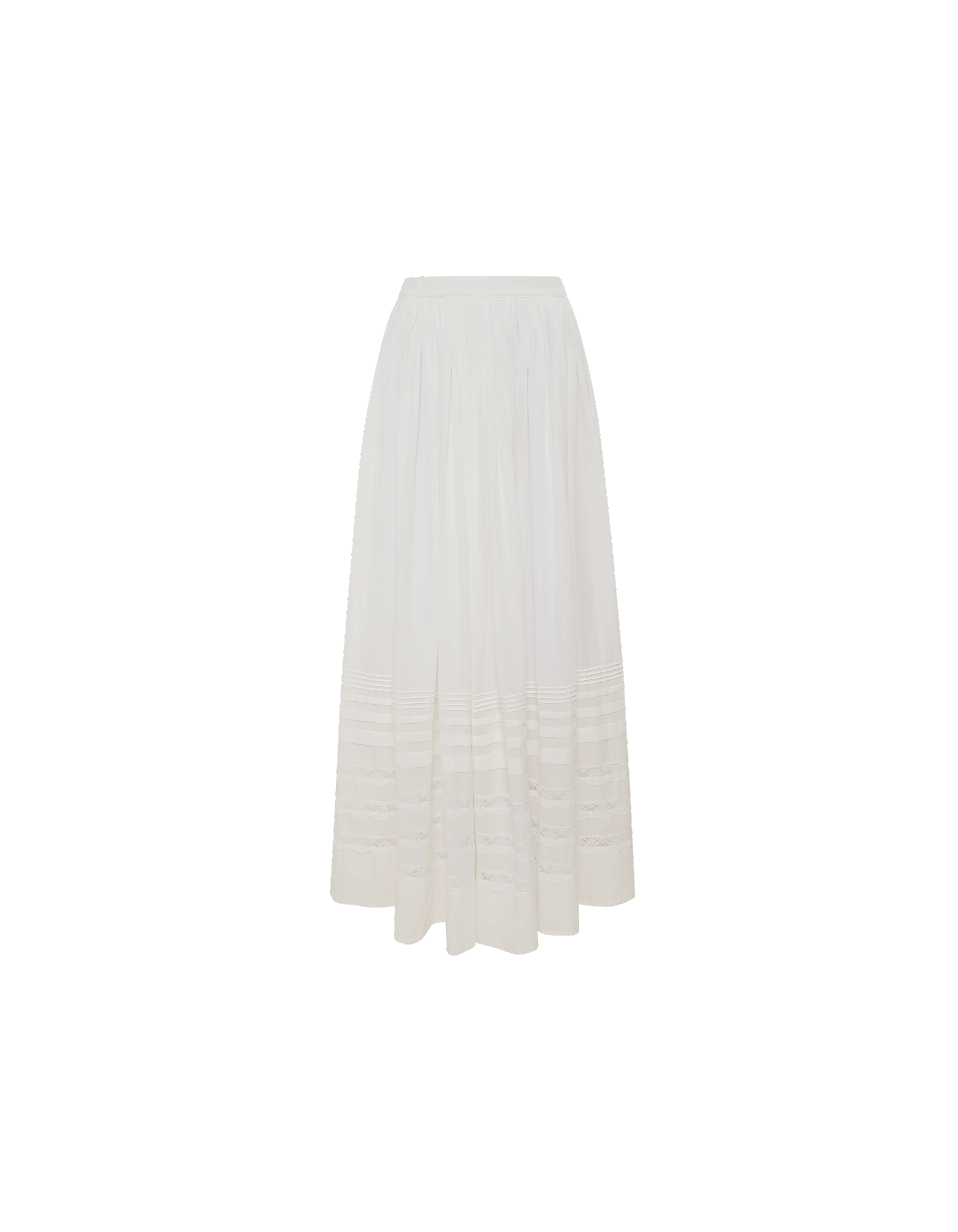 Wildflower Maxi Skirt | White - Image 7