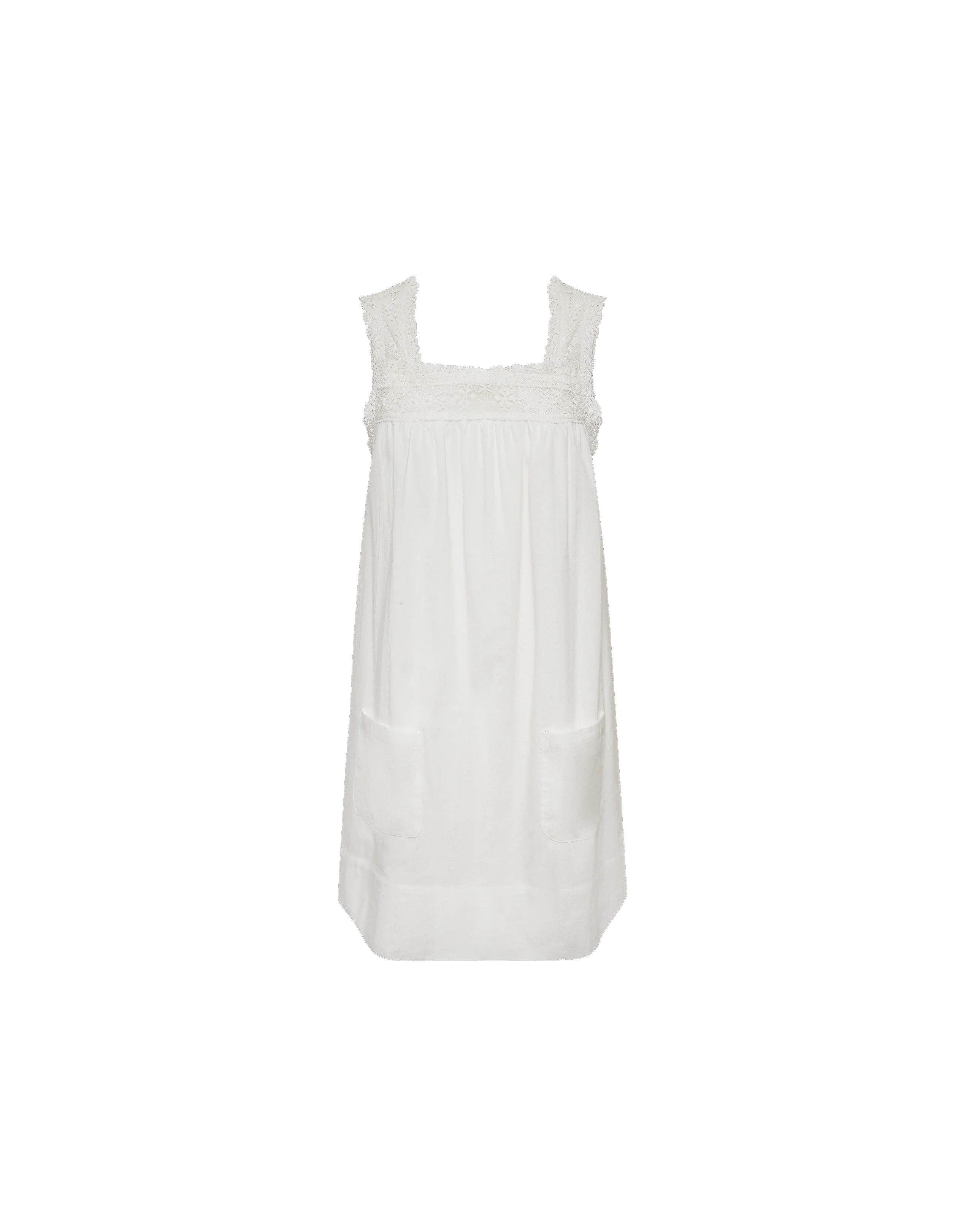 Willow Mini Dress | White - Image 10