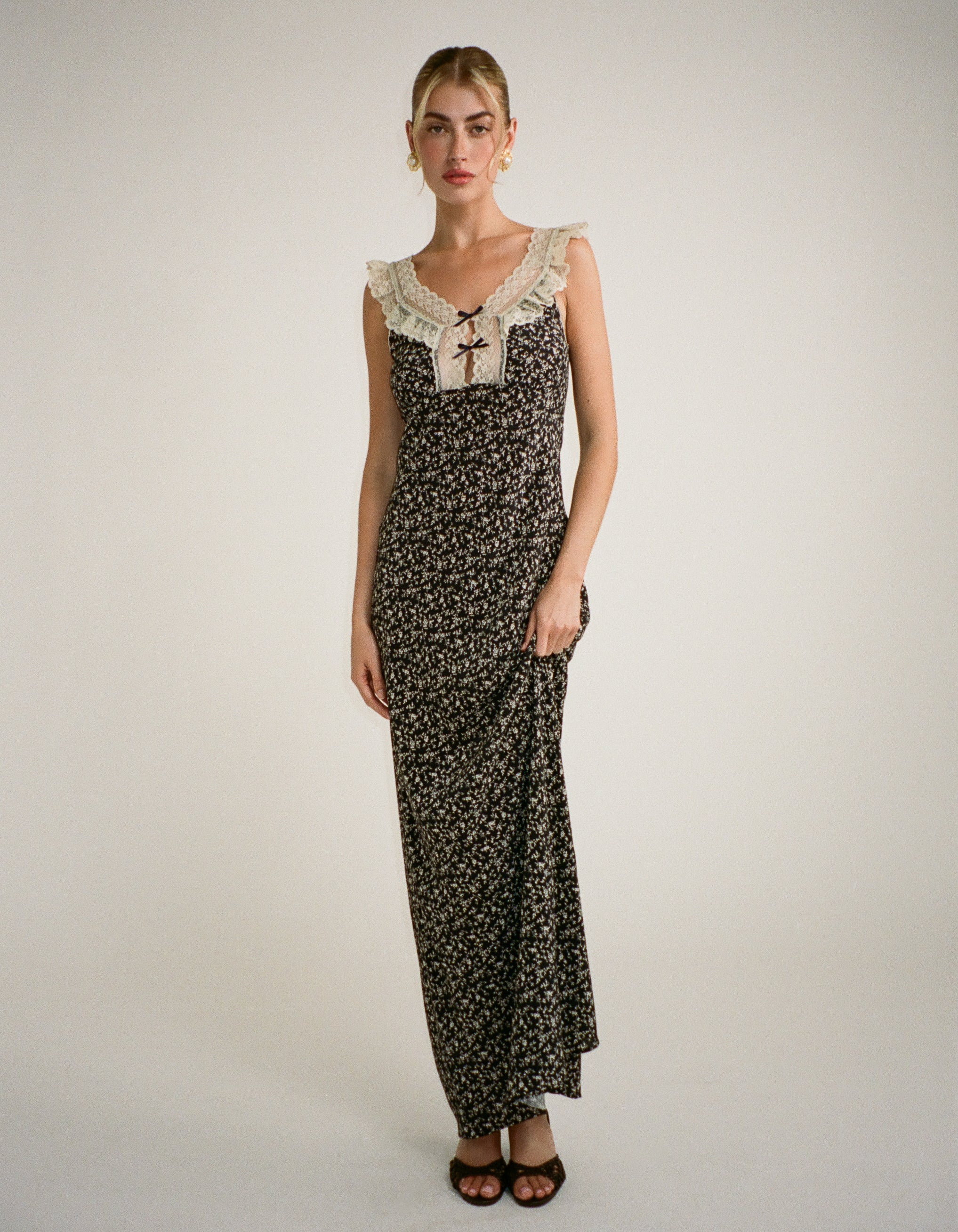 Windsor Maxi Dress | Midnight Vine - Image 8