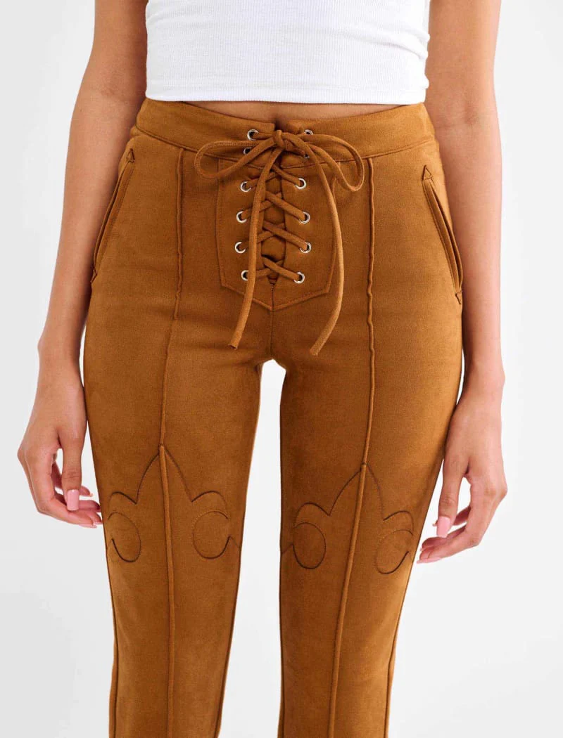 Yellowstone Pant | Saddle Suede - Image 5
