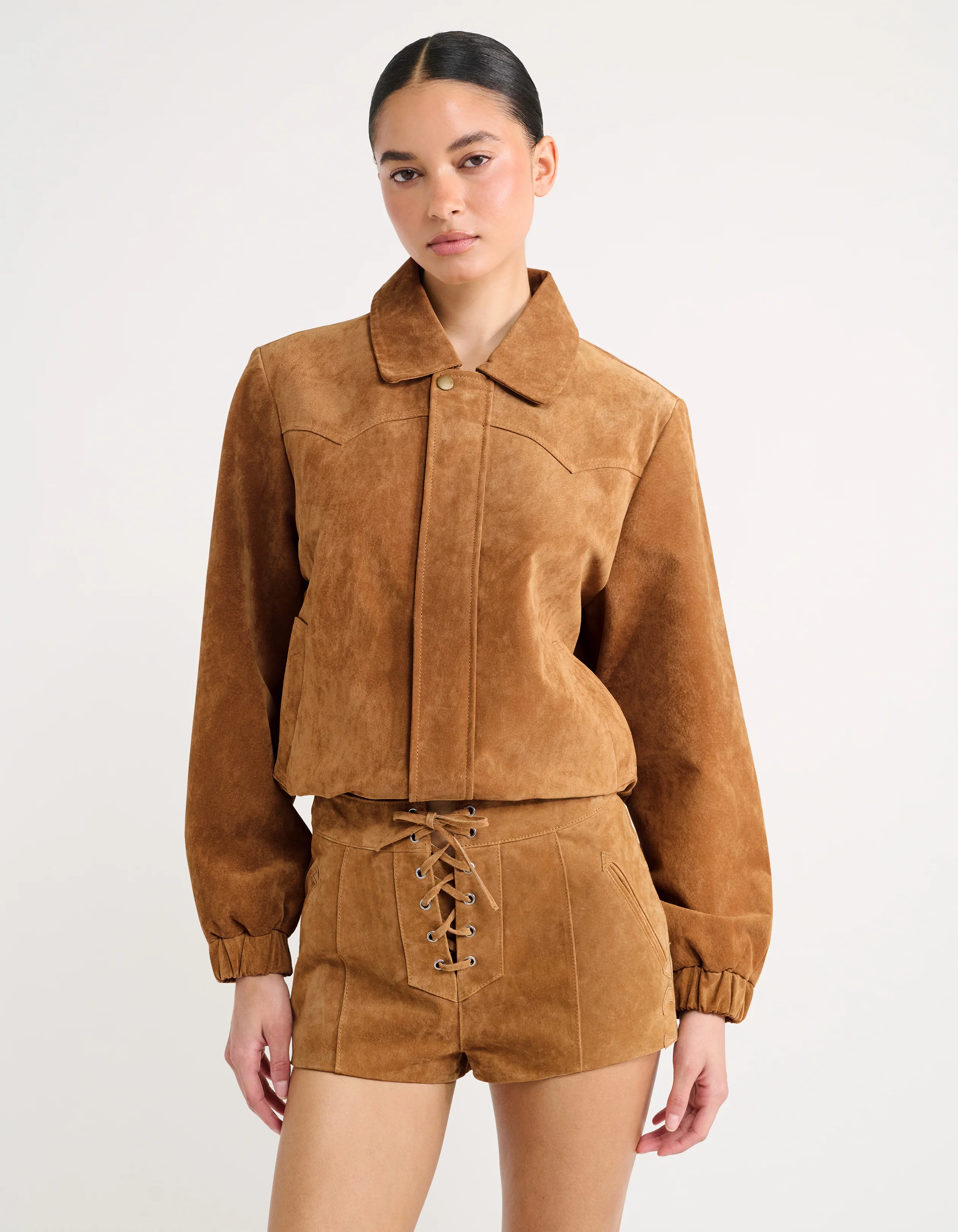 Yellowstone Suede Microshort | Saddle Suede - Image 4